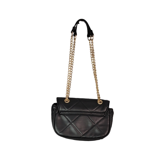 Bebe Los Angeles Vivian Small Shoulder Clutch Leather Bag Purse - Picture 2 of 11